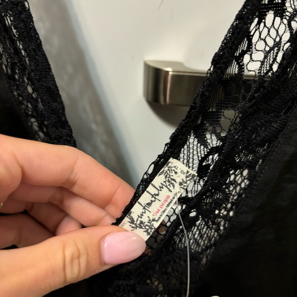 Free People In My Head Silk Satin Tank NWT - Picture 7 of 7